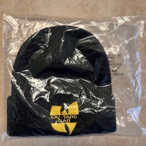 Black Supreme Wu-Tang beanie